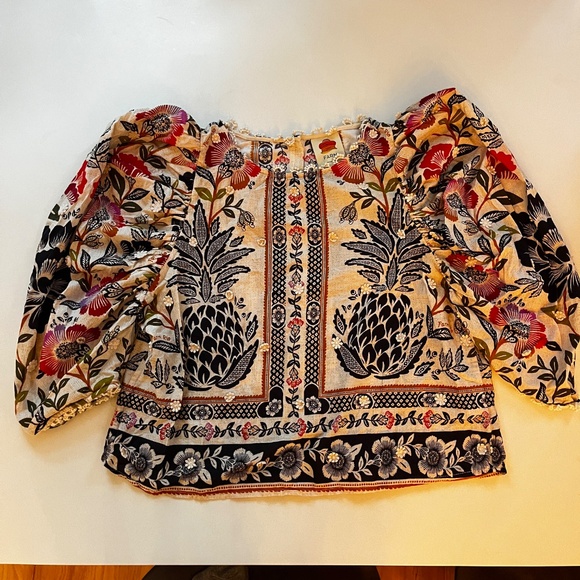 Farm Rio Romantic Garden Summer Set - M skirt L top - Picture 7 of 11